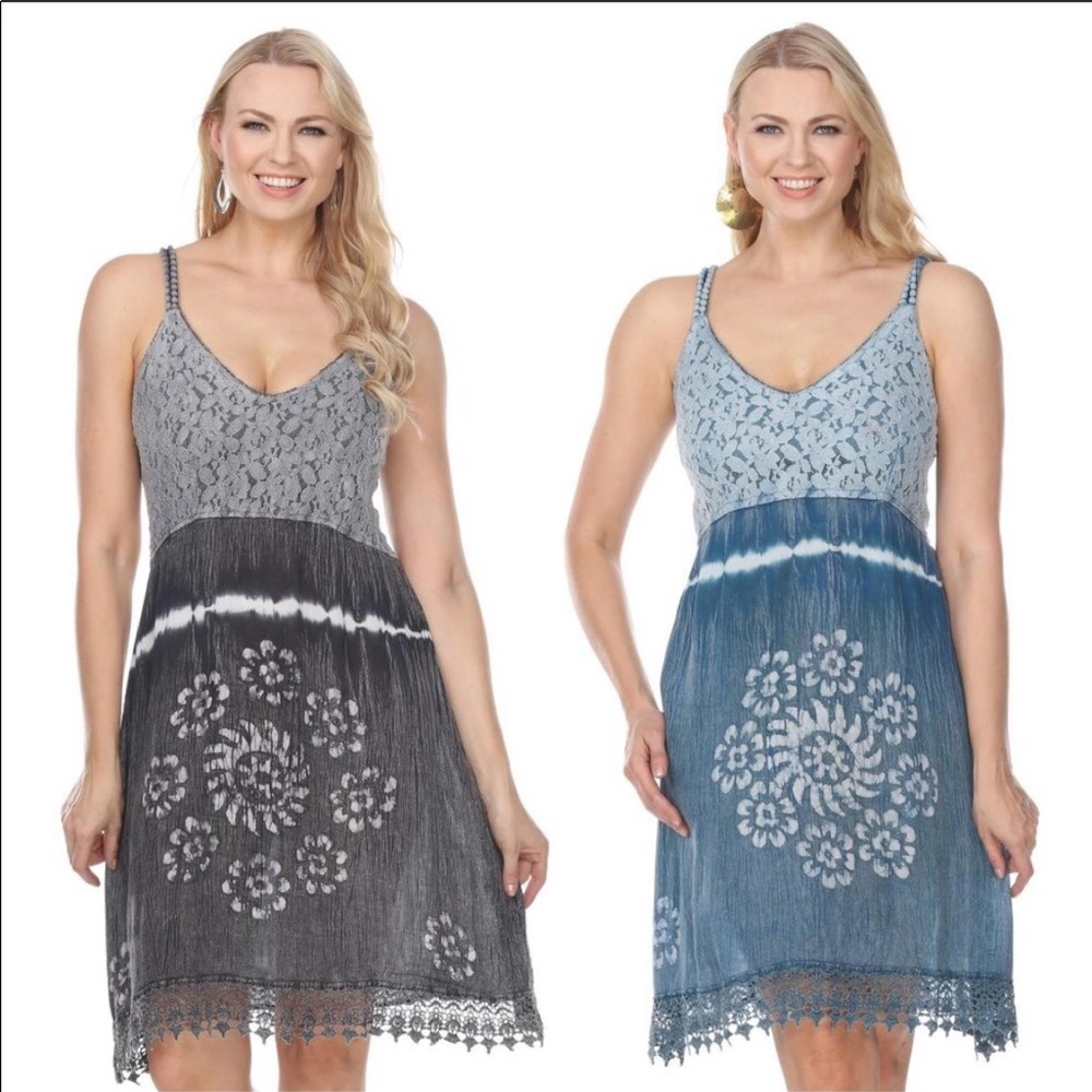 Gorgeous Chic Feminine Tie Dye Dress